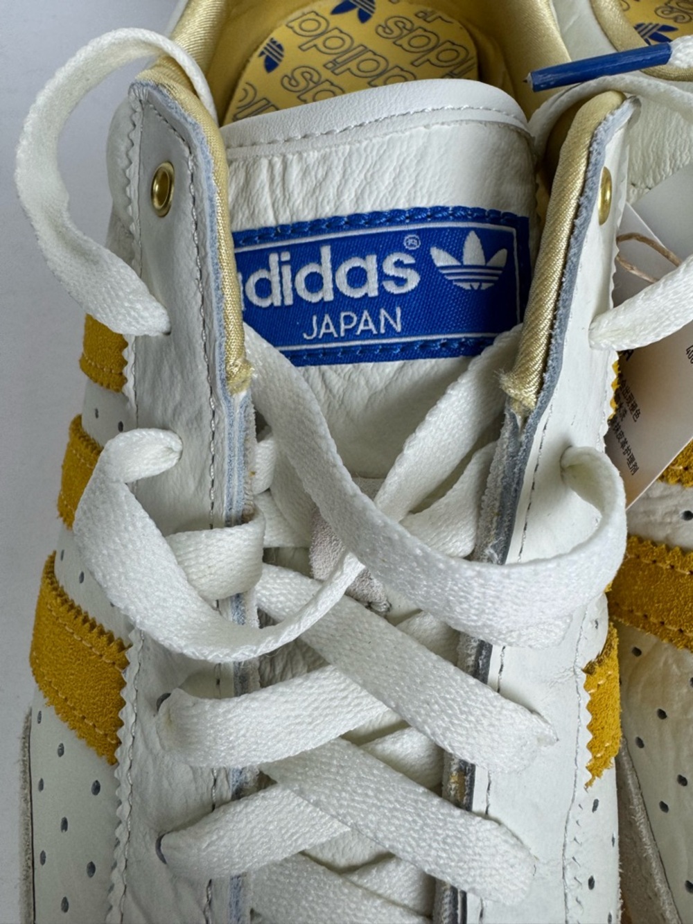 Adidas Originals Japan Women’s Sneaker in Cream and Yellow Size 9 NEW - Picture 11 of 16